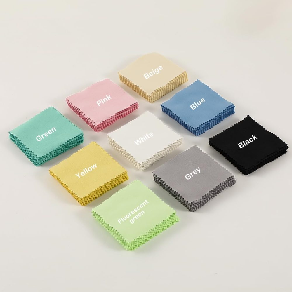 PUPPYSEW 50PCS Jewelry Cleaning Cloth Sterling（擦银布） - Image 5