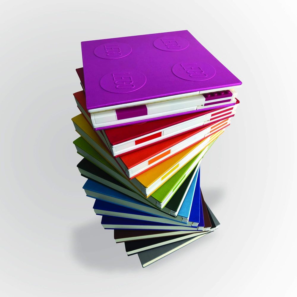 IQ LEGO Stationery Locking Notebook with Gel Pen - Lavender (52445) - Image 7